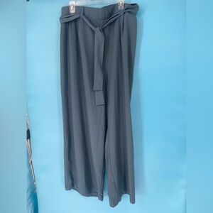 Stylish Gray Wide-Leg Pants size 5X